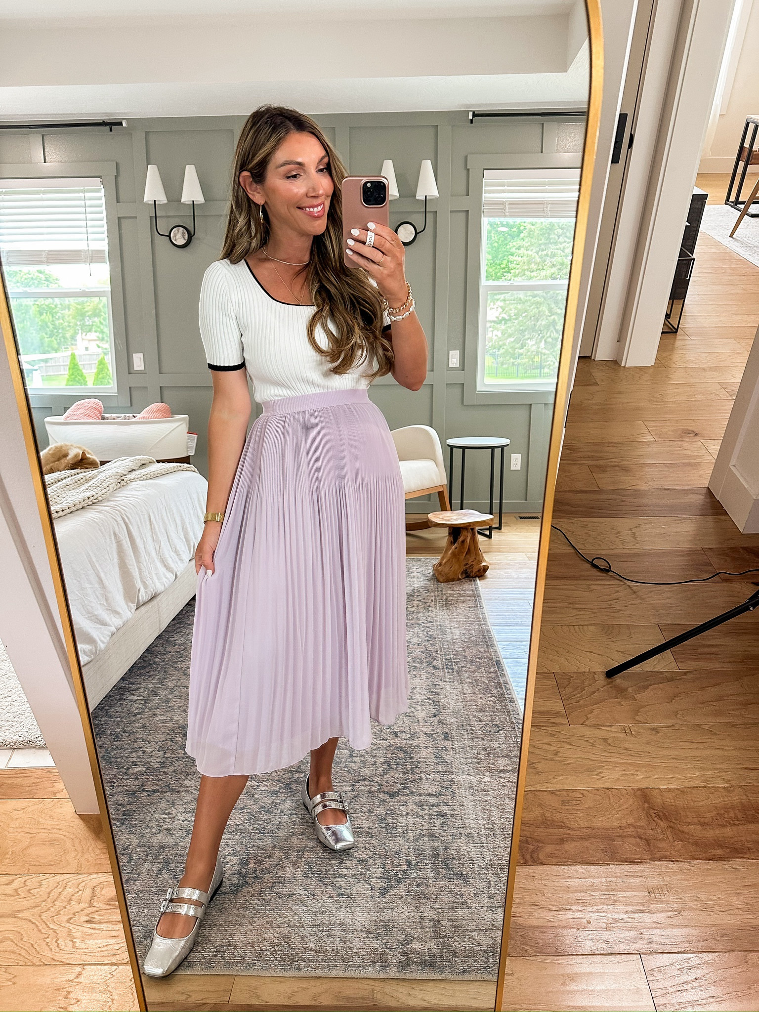 Such a fun skirt to wear to work #officeattire #teacherlooks #backtoschool #backtotheoffice #amazonfashionfinds

#LTKfindsunder50 #LTKworkwear #LTKstyletip