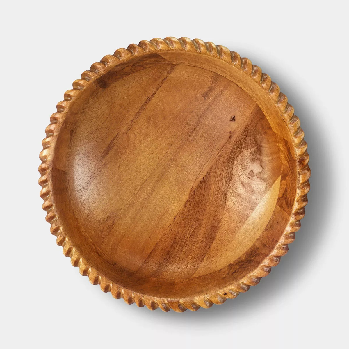 Georgian Carved Wood Fruit Bowl - Threshold™ | Target