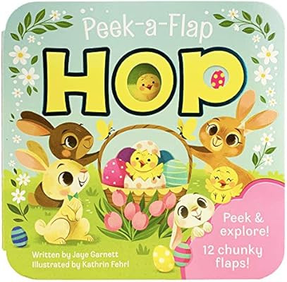 Peek-a-Flap Hop - Children's Lift-a-Flap Board Book Gift for Easter Basket Stuffers, Ages 2-6 (Pe... | Amazon (US)