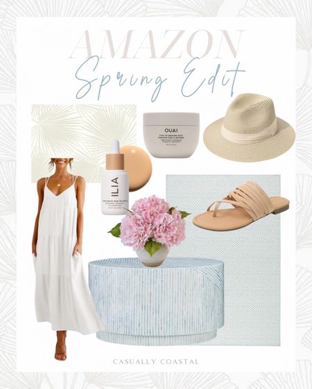 Amazon Spring Edit

Spring style, spring home, white dress, vacation outfit, summer outfit, midi dress, vacation dress, Amazon dress, Amazon sandals, sandals, coastal wallpaper, coastal rug, palm peel and stick wallpaper, wide brim straw panama roll up hat, fedora beach hat, coastal style, coastal home, beach house style, beach home, artificial hydrangea teal touch centerpiece, faux hydrangeas, slide on sandals, ilia super serum skin tint spf 40, ilia skin tint, piano fine to medium hair treatment masque, backless cami dress, round coffee table, coastal coffee table, herringbone machine washable area rug, 3x5 area rug

#LTKSeasonal #LTKhome #LTKstyletip