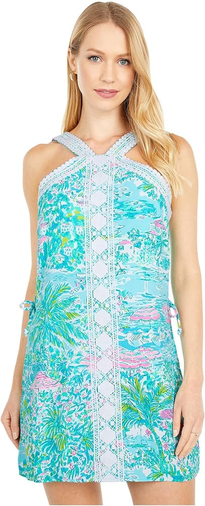 Lilly Pulitzer Ryder Romper Gustavia Green Sunshine City 2 | Amazon (US)
