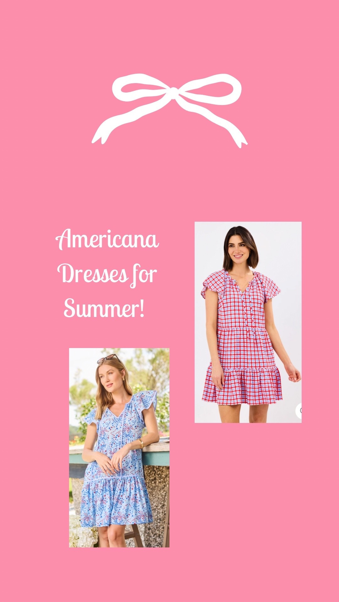 Americana Dresses for all of the Summer occasions! Use discount code THEPINKCHICKADEE for 20% off!

Americana • summer dresses • travel dresses • dresses for summer • dresses for travel

#LTKSeasonal #LTKTravel #LTKSaleAlert