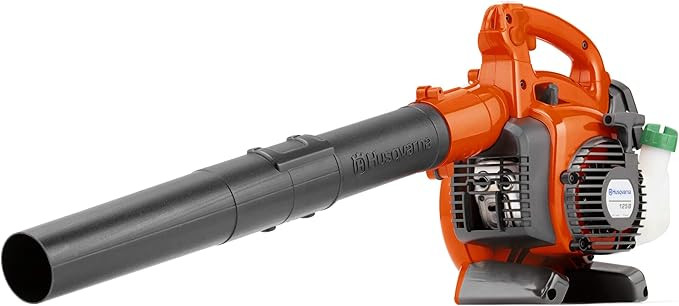 Husqvarna 952711925 125B 28cc 2-Cycle 470 CFM 170 MPH Handheld Gas Blower, Orange | Amazon (US)