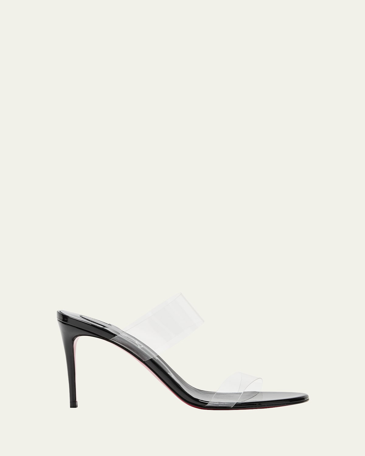 85mm Just Nothing Clear Slide Sandals | Bergdorf Goodman