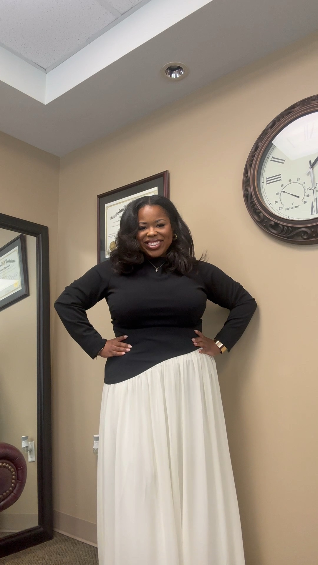 Dress currently 60% off!! Also comes in red. Perfect for the holidays. Wearing a size XL  

#LTKPlusSize #LTKSeasonal #LTKMidsize