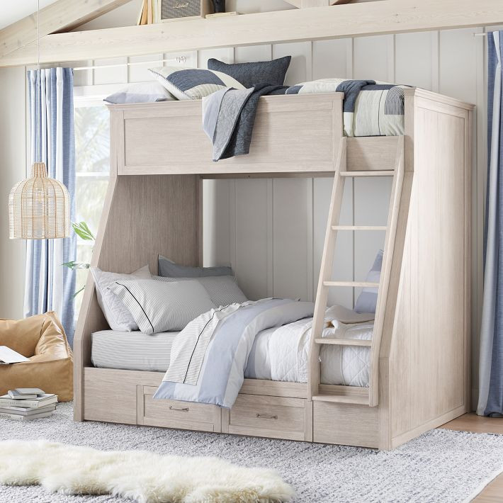 Hampton Twin-Over-Full Bunk Bed | Pottery Barn Teen