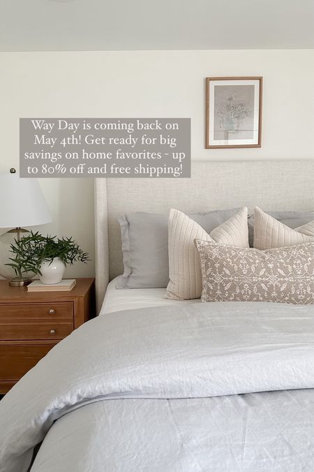 Get ready because Wayfair’s Way Day sale is coming back and starts May 4th! Save up to 80% + free shipping on home favorites including bedroom furniture, seating, coffee tables, outdoor patio furniture, lighting, area rugs and more!
 
 
@shop.ltk #liketkit @wayfair #wayfair #wayfairpartner #wayday #designinspo #ltksalealert #ltkhome #ltkstyletip #homedecor #sale #noplacelikeit