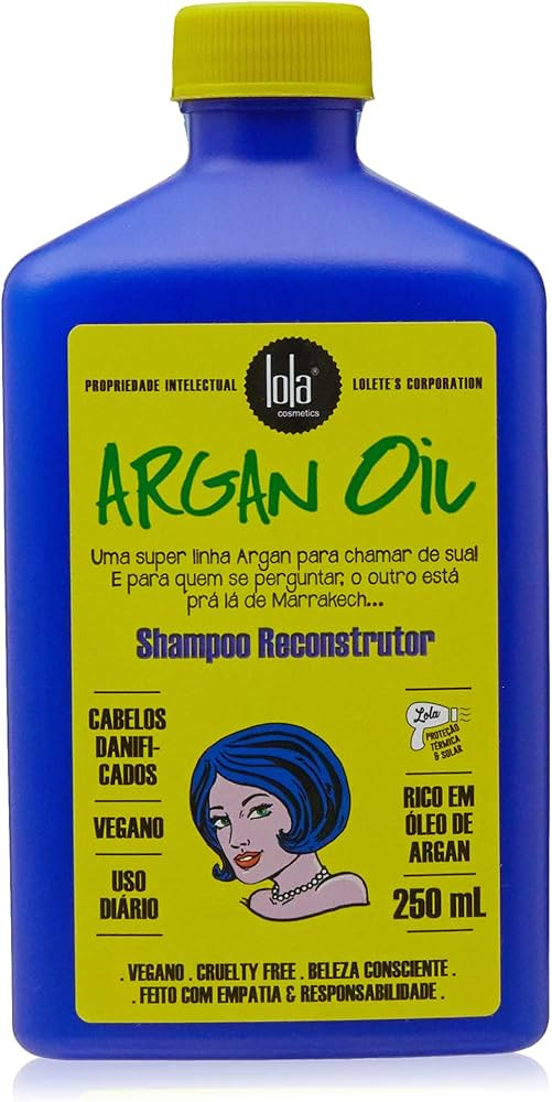 Lola Cosmetics Argan Oil Shampoo Reconstrutor Argan E Pracaxi | Amazon (BR)