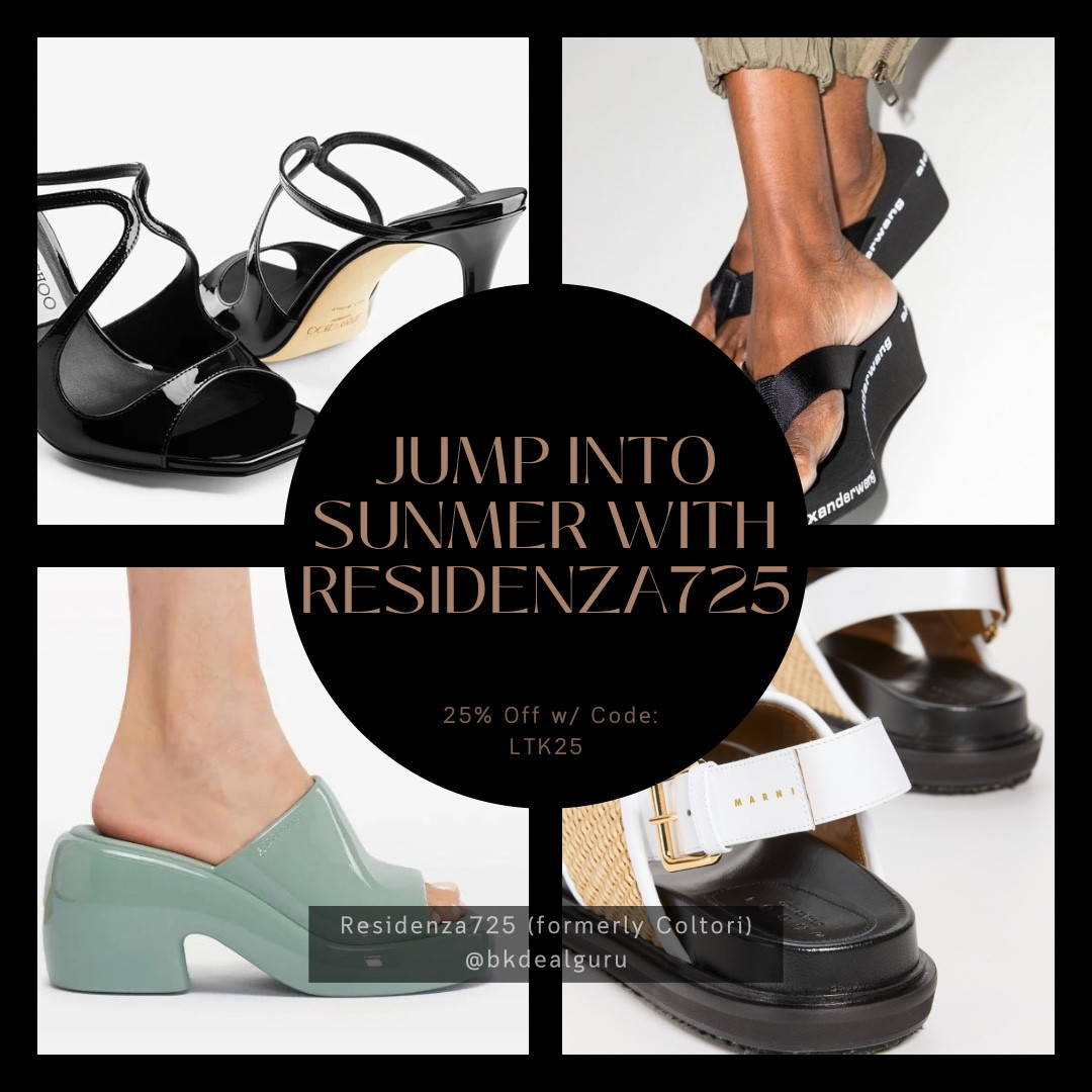 Introducing Residenza725, the fresh new identity of Coltorti! To celebrate, they’re offering  25% OFF * on your favorite items! 
Use code 𝐋𝐓𝐊𝟐𝟓 at checkout
(Items with the star are excluded)
 

#LTKSaleAlert #LTKSummerSales #LTKxNSale