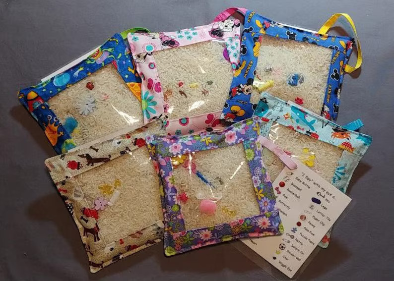 I Spy Bag/discovery Bag/busy Bag/sensory Bag/fidget Bag/eye - Etsy | Etsy (US)