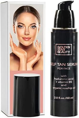 Self Tanner for Face – Face Tanner w/Hyaluronic Acid and Organic Oils, Self Tanners Best Seller... | Amazon (US)