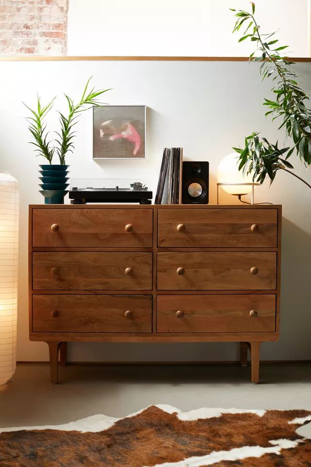Wyatt 6-Drawer Dresser | Urban Outfitters (US and RoW)