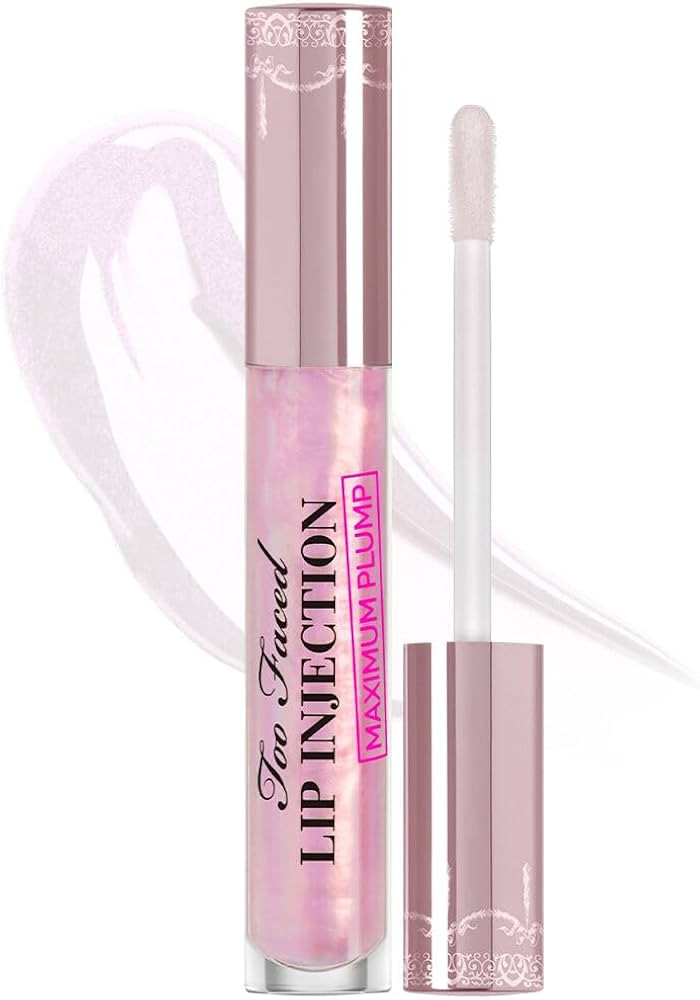 Too Faced Lip Injection Maximum Plump Extra Strength Lip Plumper Gloss | Hydrating + Plumping, 0.... | Amazon (US)