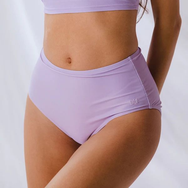 Periwinkle High-Waisted Bottoms | Albion Fit