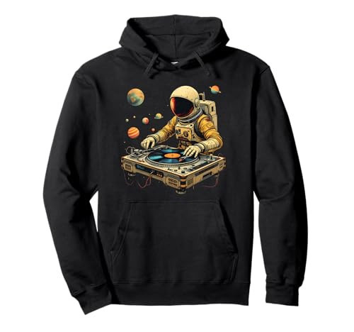 Astronaut DJ House Music Festival Producer Rave EDM Pullover Hoodie | Amazon (US)