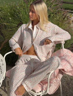 Super Soft Waffle Full Length PJ Set | Papinelle Sleepwear US