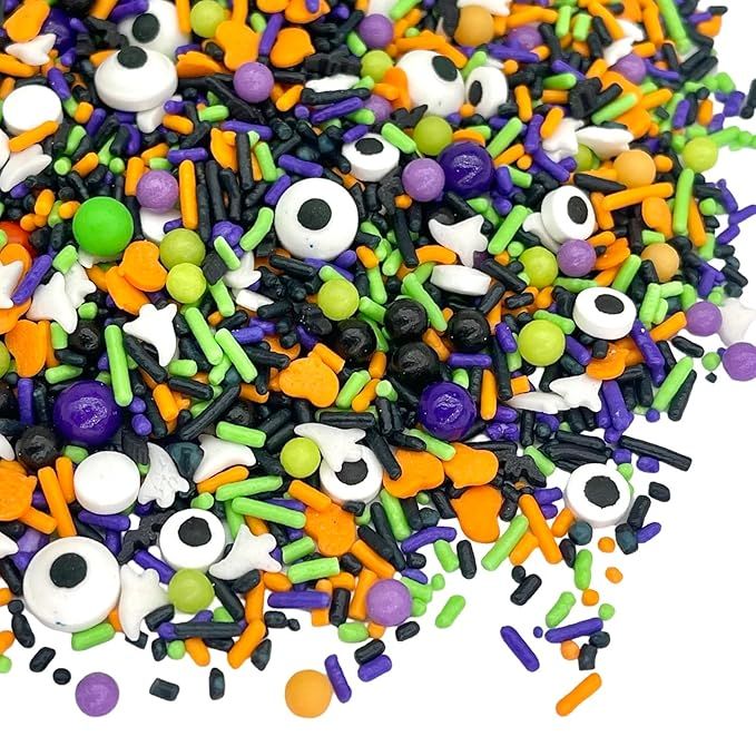 Manvscakes Halloween Sprinkles - Sprinkles For Cake Decorating, Edible Themed Sprinkles For Cooki... | Amazon (US)