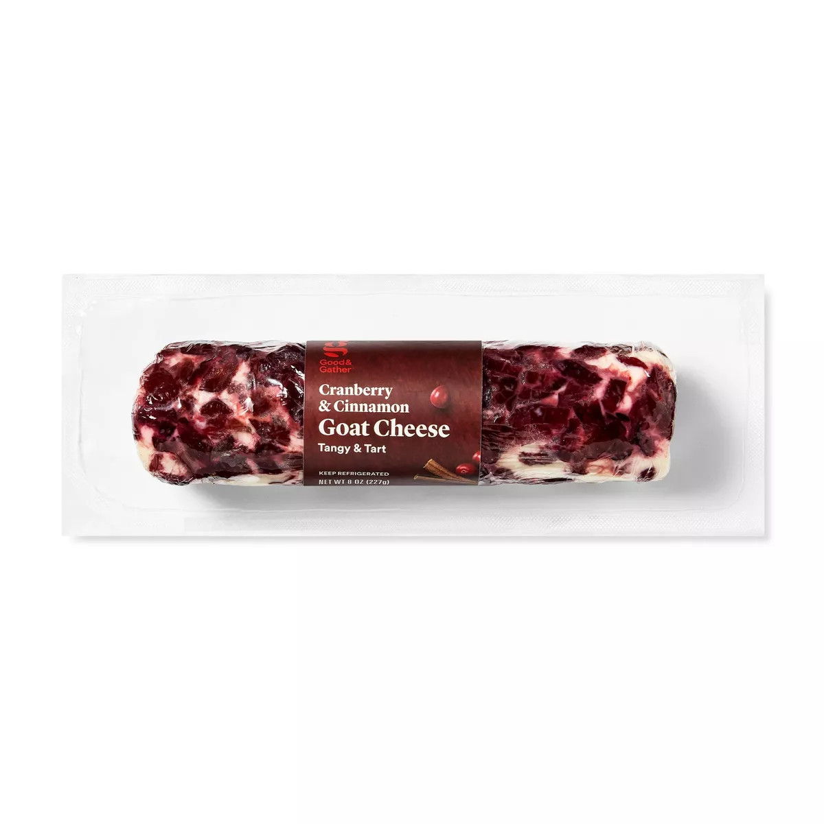 Cranberry & Cinnamon Goat Cheese Log - 8oz - Good & Gather™ | Target