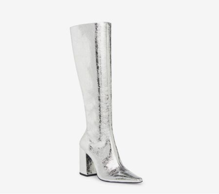 Metallic boots are all the rave now. Not surprised Steve Madden was up on this trend! 

#LTKshoecrush #LTKSeasonal #LTKstyletip