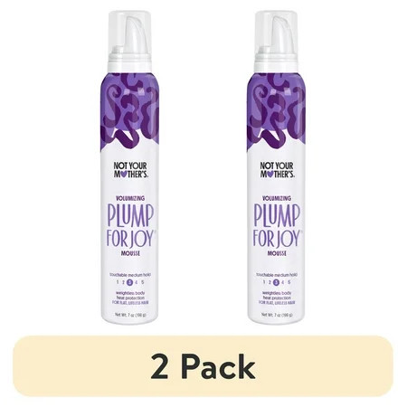 (2 pack) Not Your Mother's Plump for Joy Volumizing Mousse, 7 oz | Walmart (US)