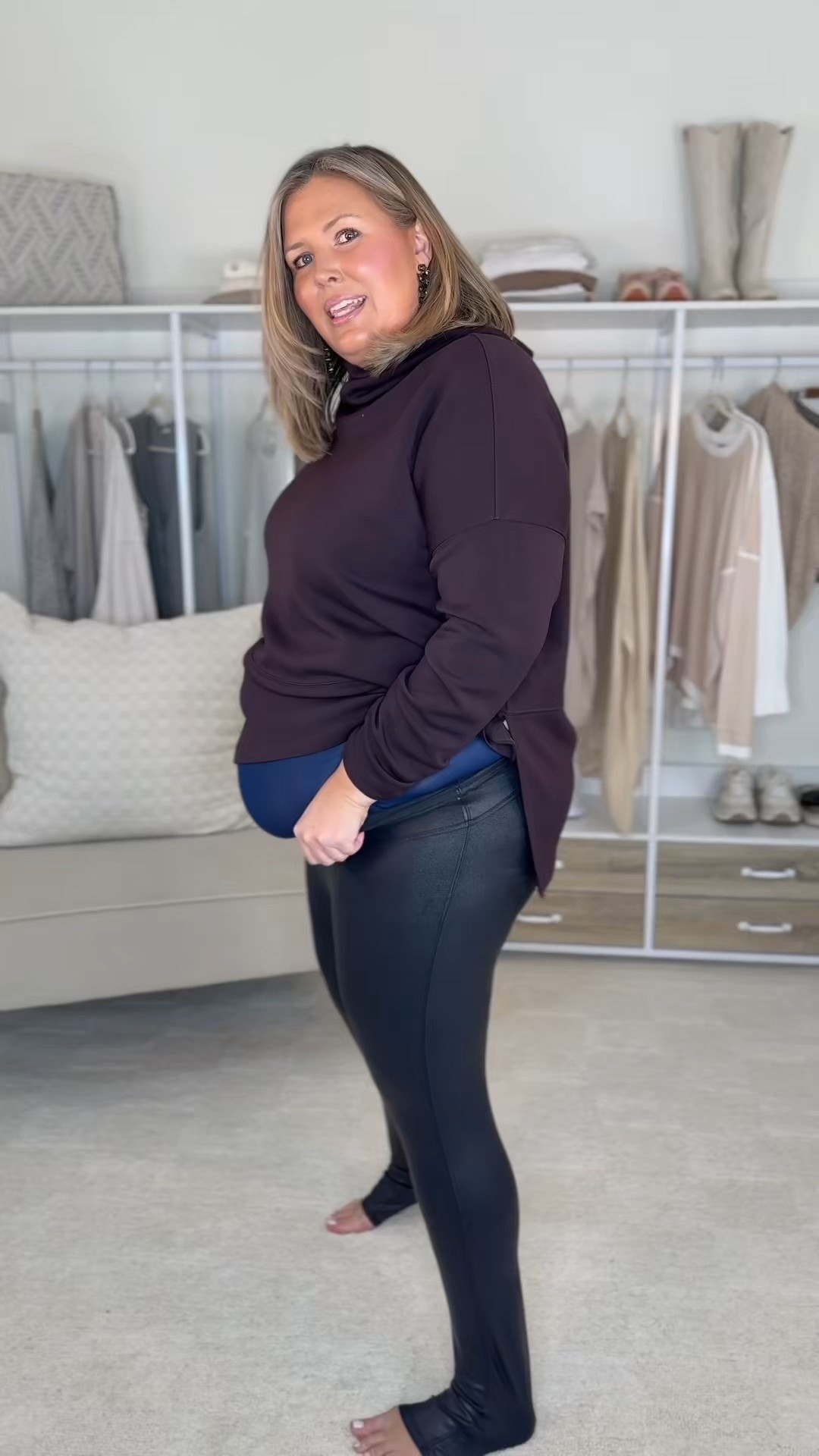 Im wearing a 2X in both!

Plus size fashion, activewear, everyday outfit ideas, comfy casual, leather leggings, mom style, spanx finds

#LTKMidsize #LTKOver40 #LTKPlusSize