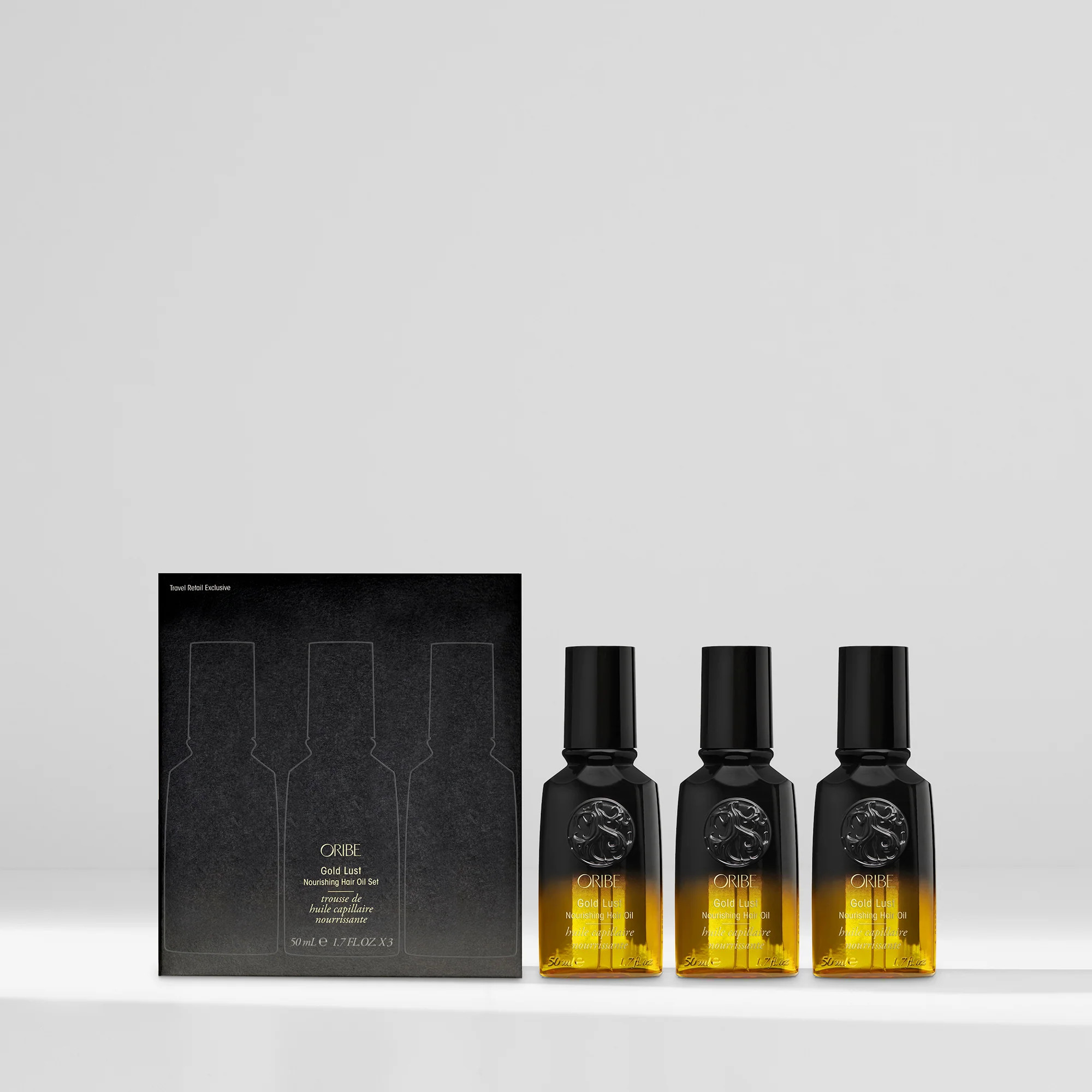 Gold Lust Nourishing Hair Oil Travel Set | Oribe Hair Care