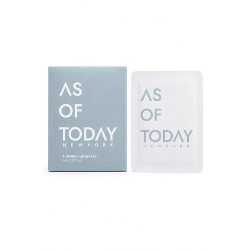 AS OF TODAY R-Peptide Toner Pads (60 Pads) | Exfoliating Face Pad with Peptides & Niacinamide | Pore Minimizing Toner for Acne-Prone & Oily Skin | Hydrating Korean Skincare | Clean Beauty | Amazon (US)