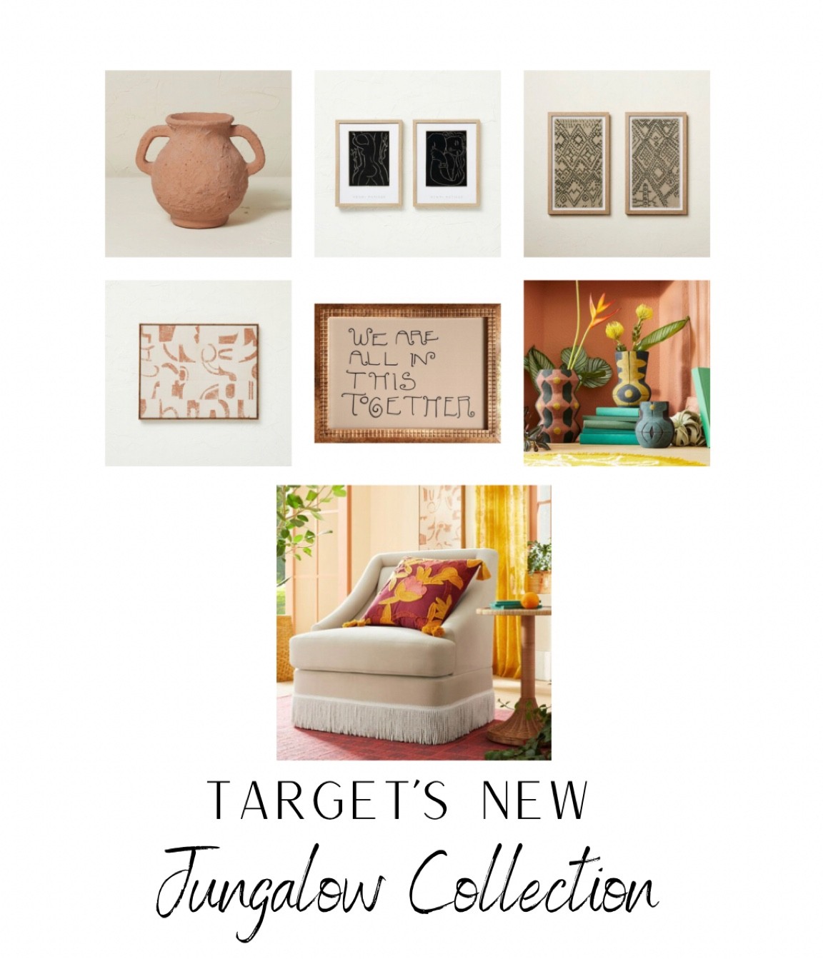 Target Home Decor finds from the Jungalow collection by Justina Blakeney. Wall art, vases in gorgeous fall colors!

#LTKSeasonal #LTKhome #LTKunder50