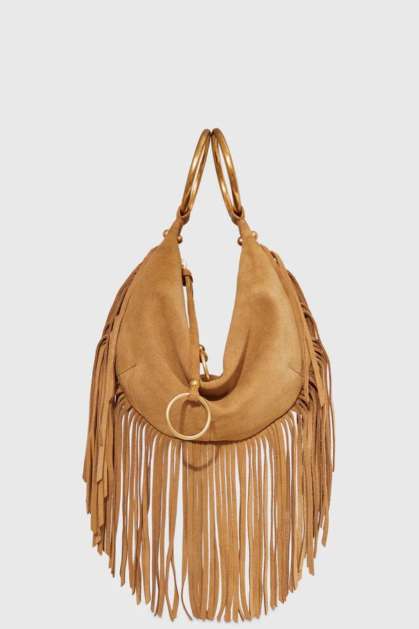 Iris Bracelet Bag With Fringe | Rebecca Minkoff US