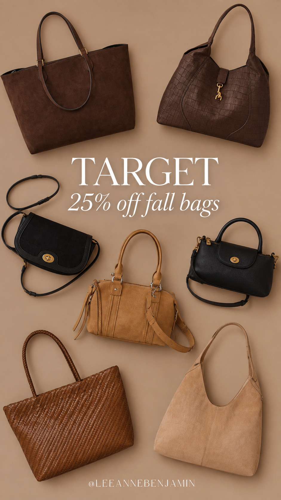 25% off fall bags at Target! The cutest new finds for incredible prices!  

 #LTKdayinmylife #LTKOver40 #LTKSaleAlert