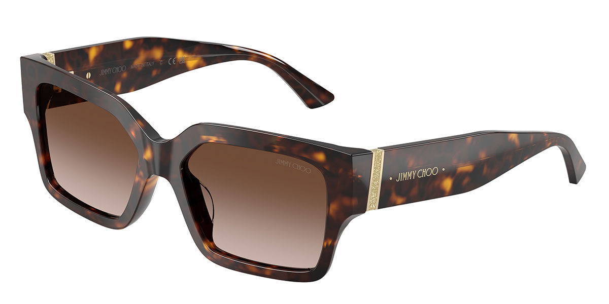 Jimmy Choo JC5058JU 500213 Women’s Sunglasses Tortoiseshell Size 55 | SmartBuyGlasses Global