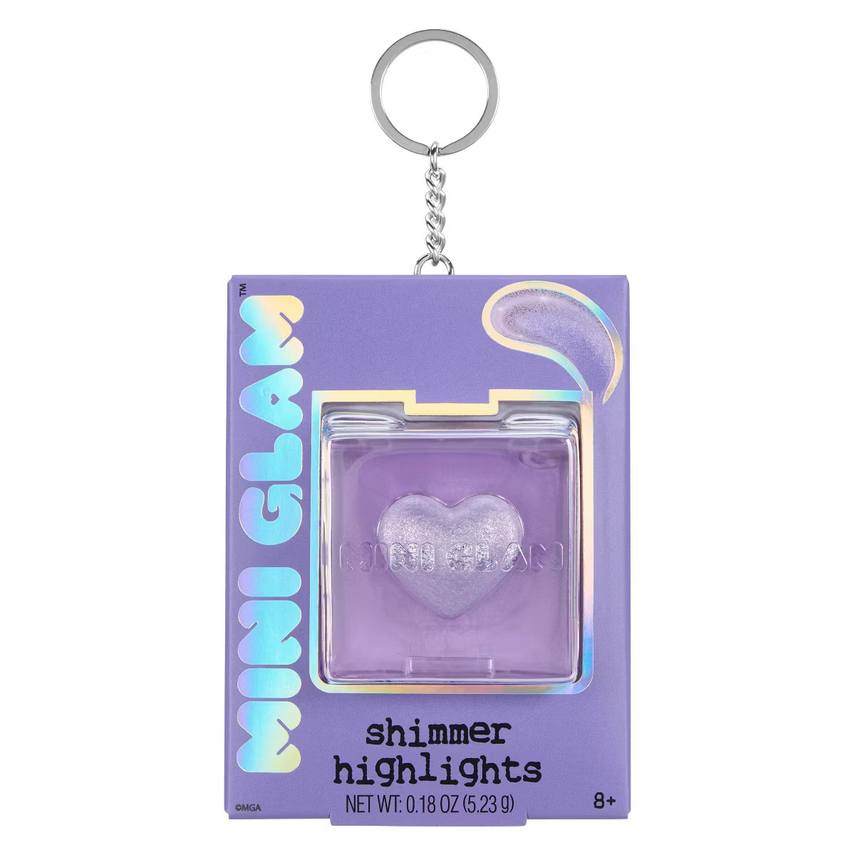 Mini Glam Cosmetics - Cube Shimmer Eye Cream Purple | Target