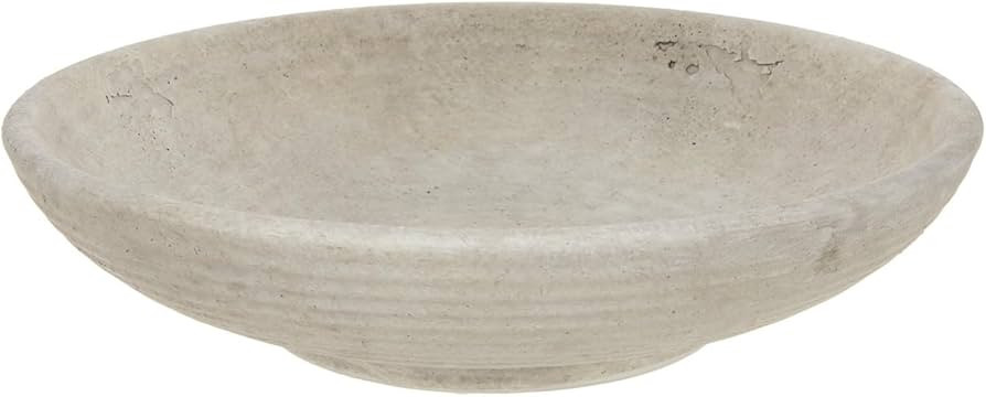 Hobby Lobby Distressed Light Gray Ceramic Decorative Bowl | Amazon (US)