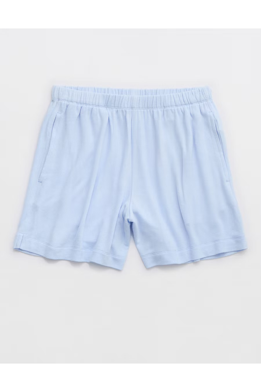 Aerie Lets Bounce Boxer Women's Eyelet Blue XXS | American Eagle Outfitters (US & CA)