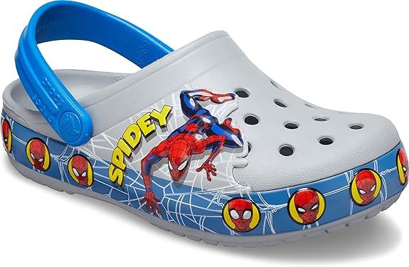 Crocs Kids' Fun Lab Baby Shark Band Clog | Slip On Shark Shoes for Kids | Amazon (US)