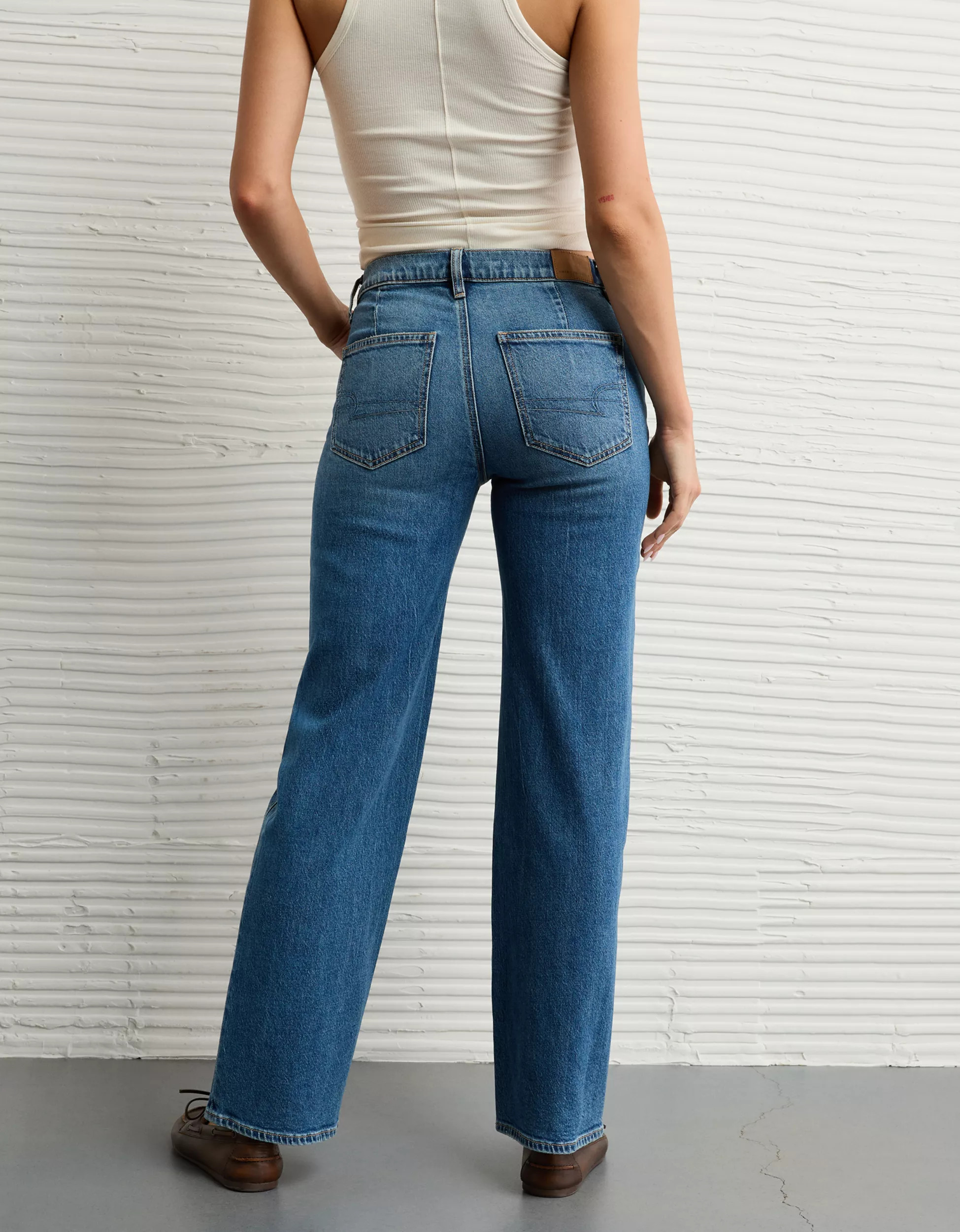 AE Stretch High-Waisted Stovepipe Jean | American Eagle Outfitters (US & CA)