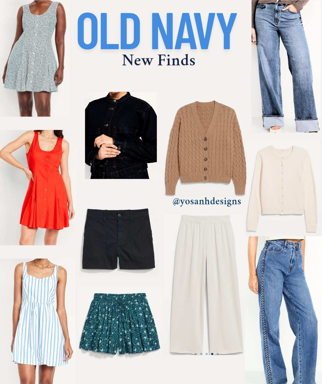 I've been loving Old Navy this year! Watch my try-on Haul on Tik Tok to see how these pieces look on. I'm 5'4" on a good day and wear a size small in most things. Canadian and US links available. 

#LTKSaleAlert #LTKStyleTip #LTKFindsUnder100