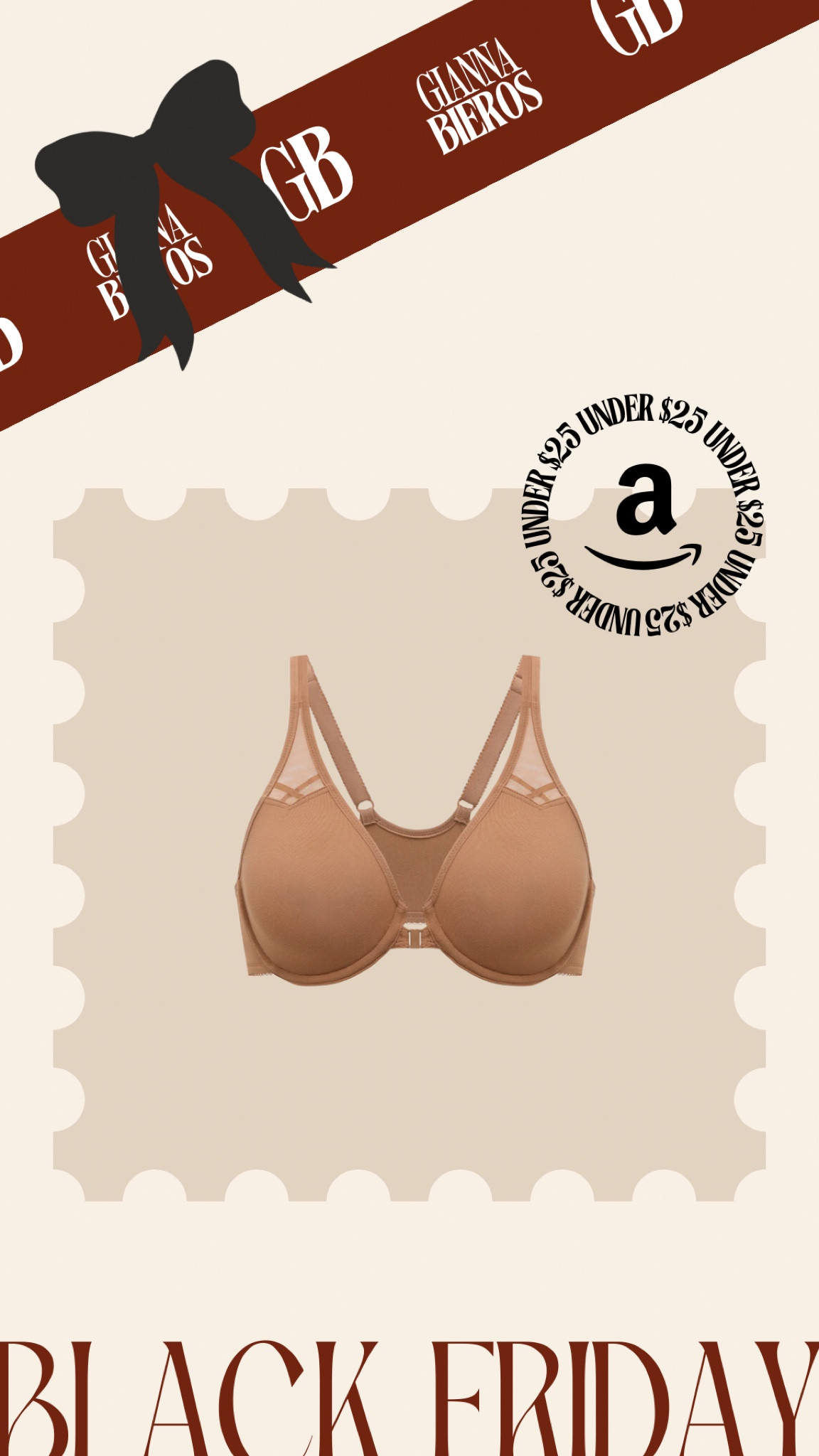 BLACK FRIDAY DEAL - my everyday bra!!!

Amazon finds, Amazon bra, big chest, midsize finds. 

#LTKCyberWeek #LTKSaleAlert #LTKFindsUnder50