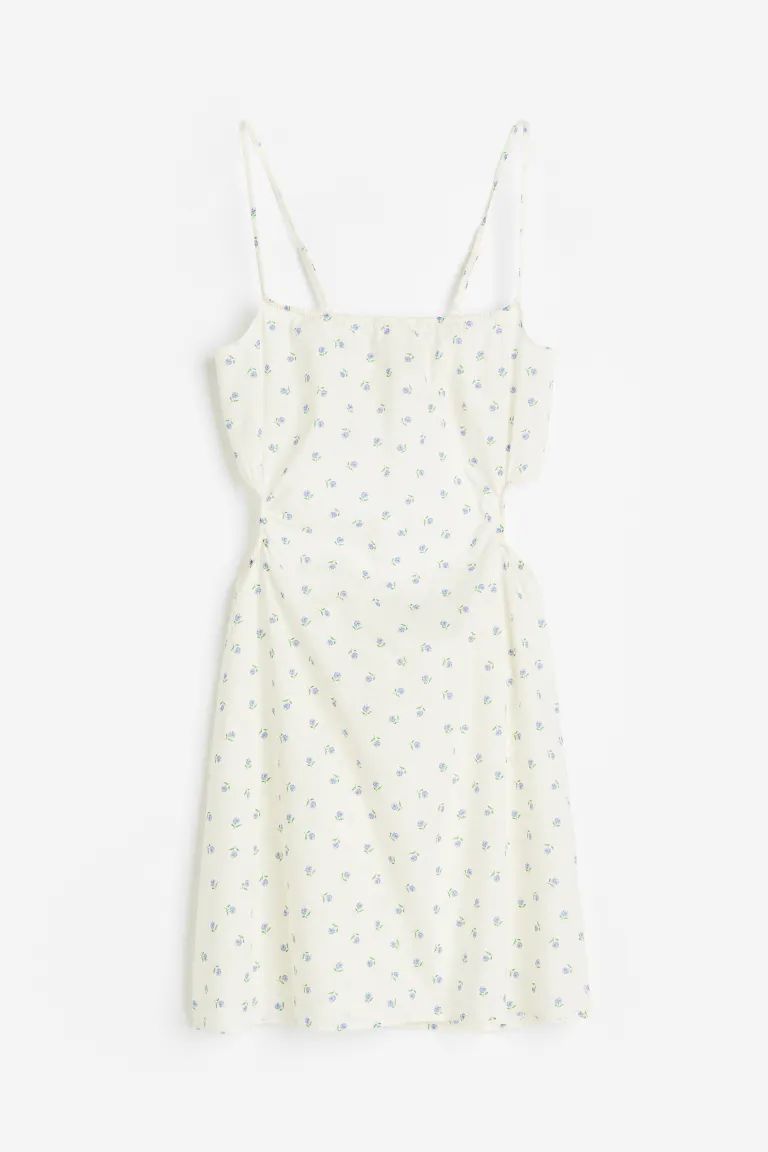 Cut-out Poplin Beach Dress | H&M (US + CA)