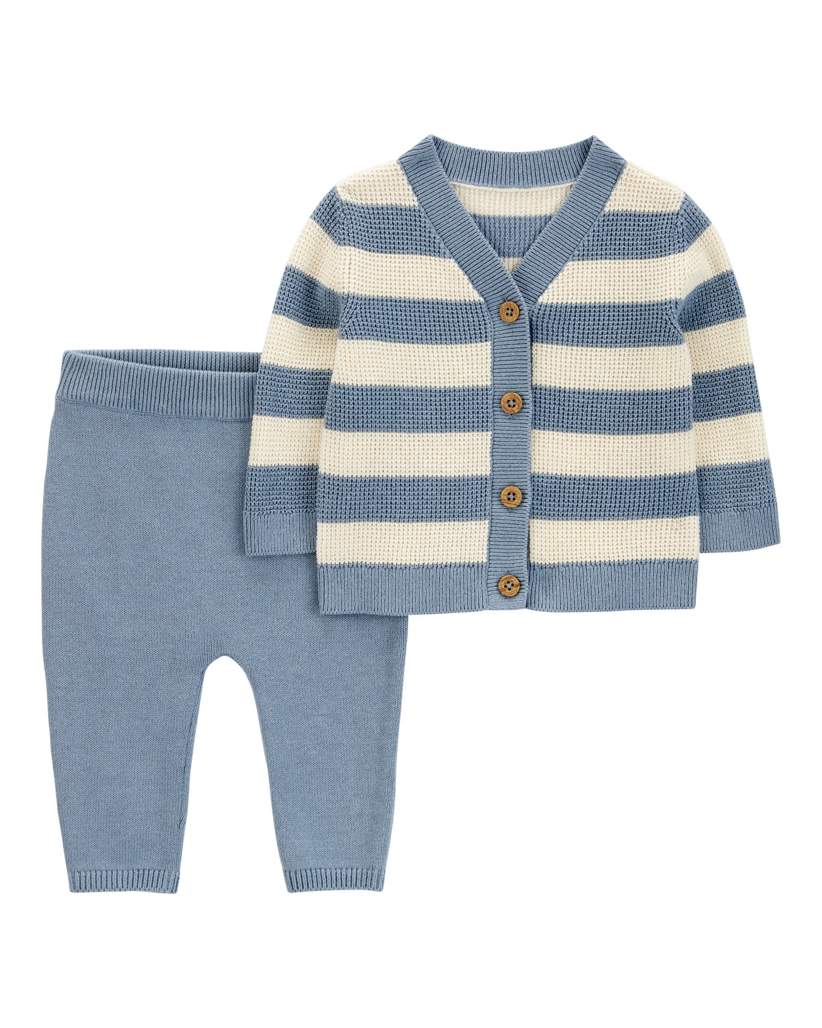 Baby 2-Piece  Striped Cardigan & Jogger Set | Carter's Inc