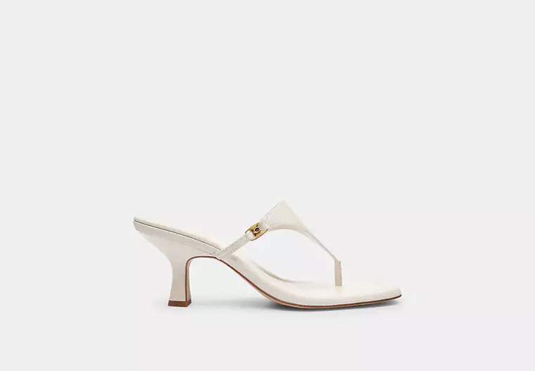 Heritage C Plaque Thong Sandal | Coach (US)