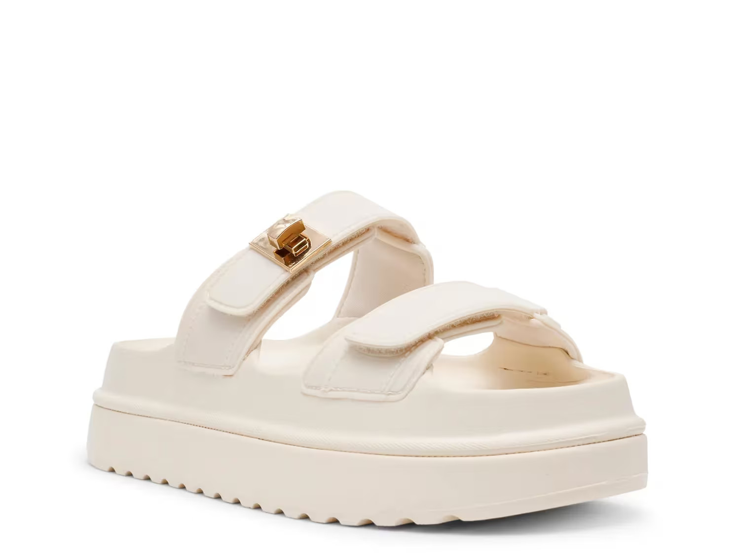 Steve Madden Big Schmona Platform Sandal | Women's | Off White | Size 9 | Sandals | DSW