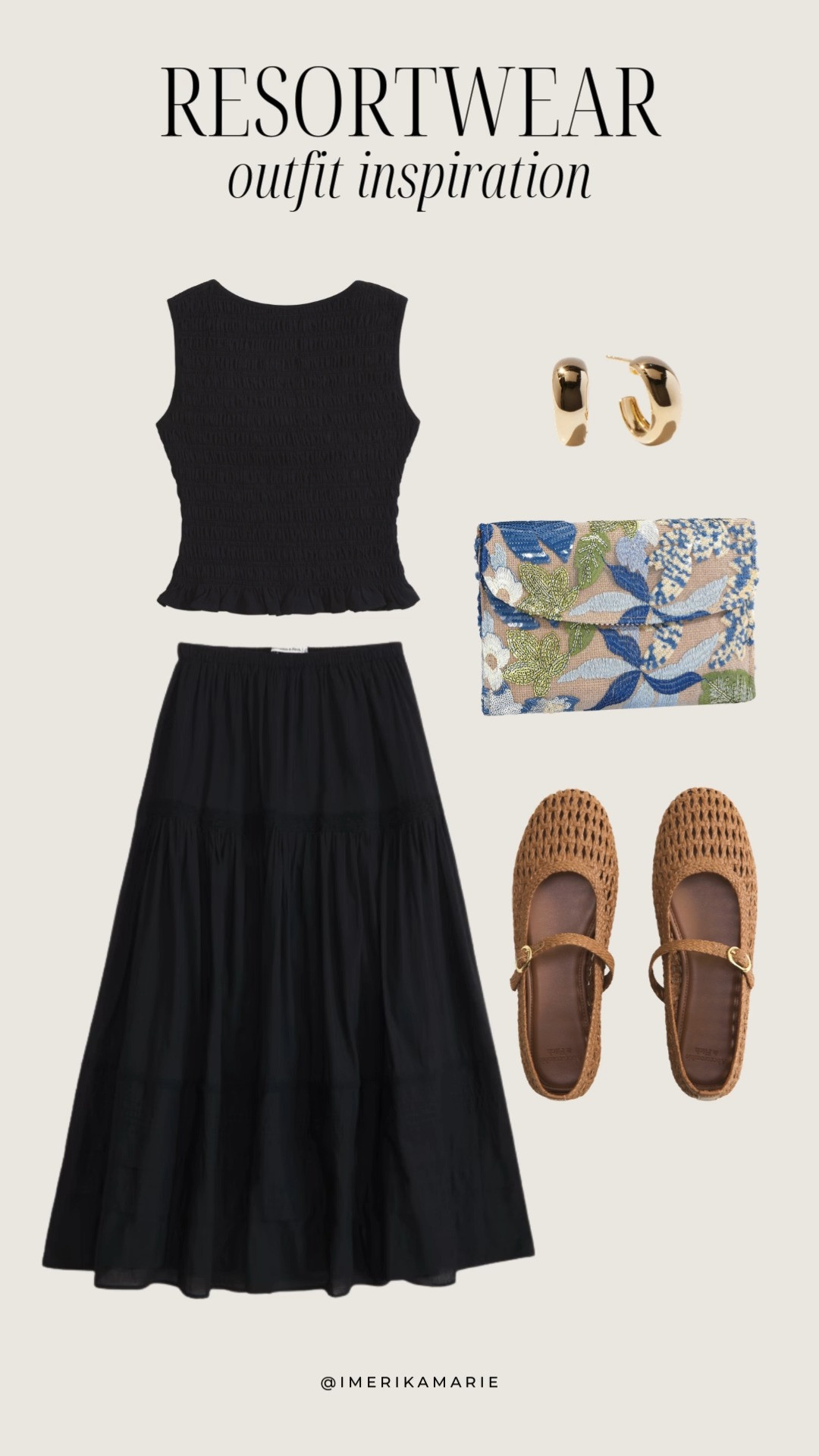 Resortwear Outfit Inspiration. resort outfit. beach outfit. date night outfits. vacation outfits beach. spring outfits. Resort wear 2026. beaded bag. 

 #LTKootd #LTKSeasonal #LTKPetite