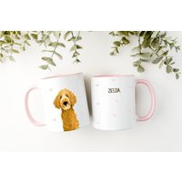 Custom Goldendoodle Gift, Labradoodle Dog Coffee Mug, Doodle Valentines Day Mothers Mom Cute Mug | Etsy (US)