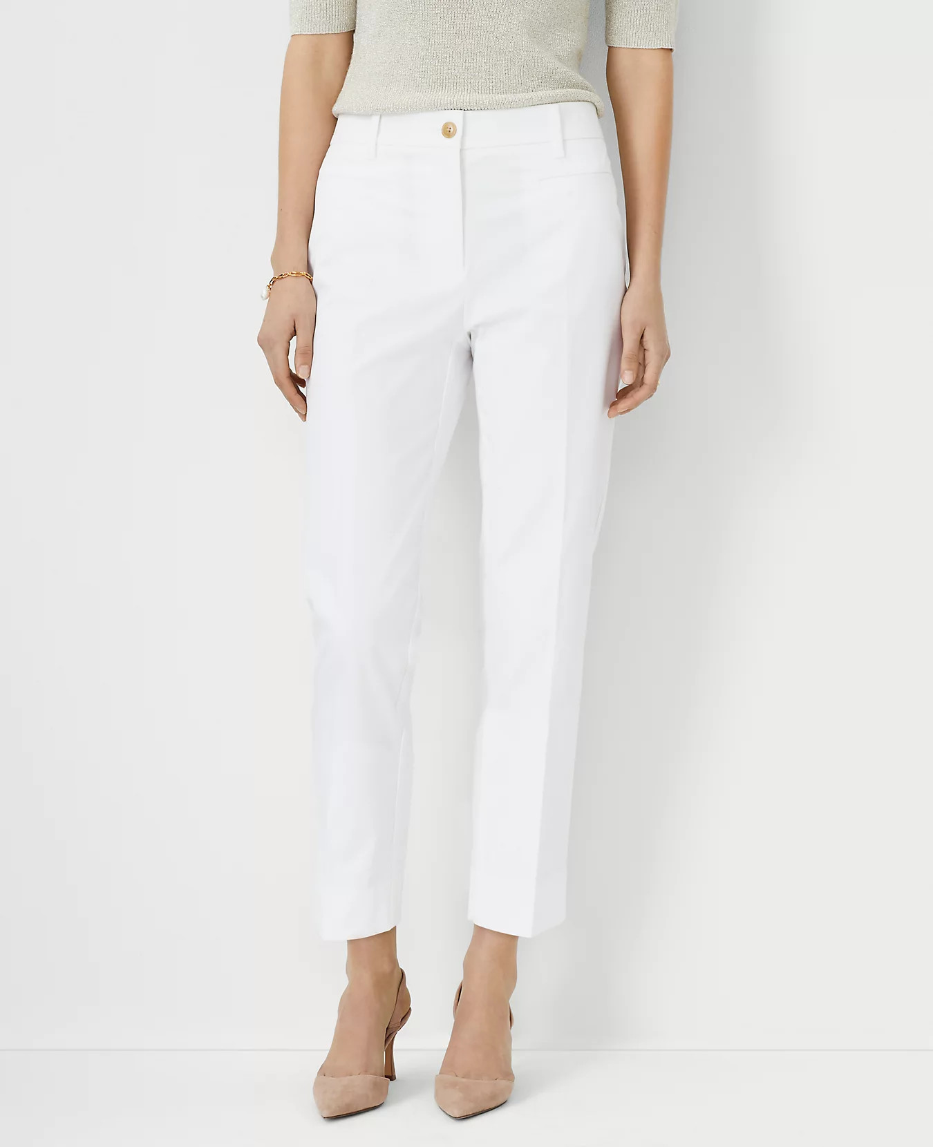 The Cotton Crop Pant | Ann Taylor (US)
