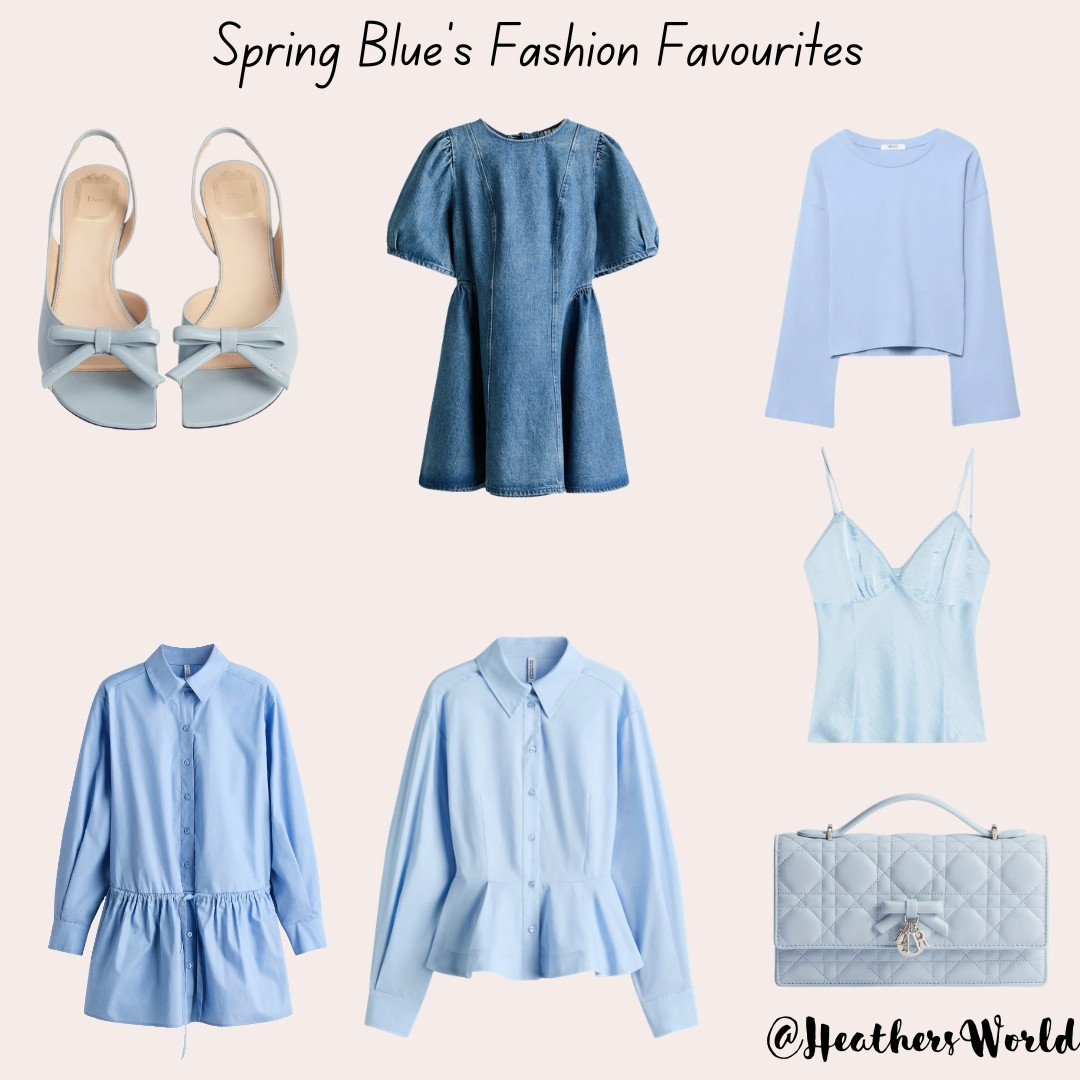 Spring Blue's Fashion Favourites 

#luxuryfashion  

 #LTKspring #LTKluxury #LTKstyletip