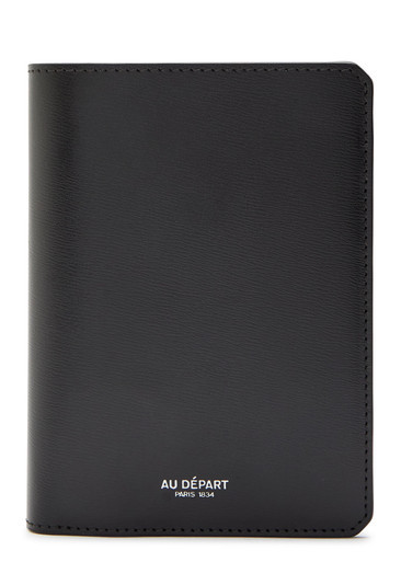 Logo leather passport case | Harvey Nichols