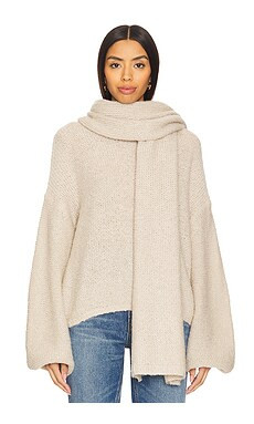 House of Harlow 1960 Cornea Scarf in Oatmeal from Revolve.com | Revolve Clothing (Global)