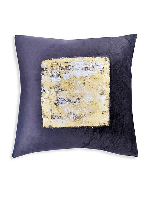 Printed Velvet Pillow | Saks Fifth Avenue