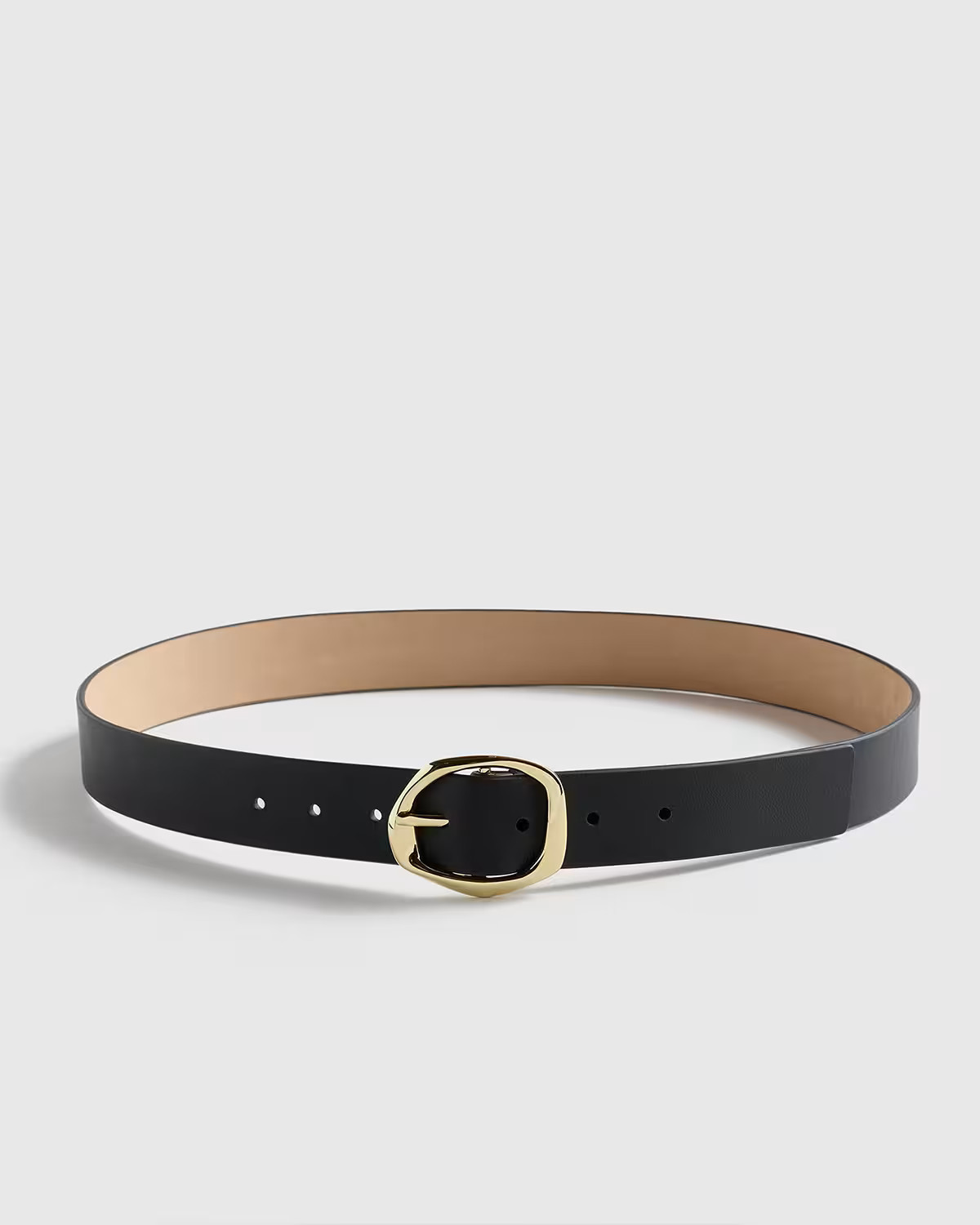 Zoe Sculptural European Leather Belt | Quince
